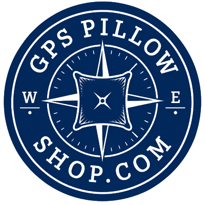 GPS Pillow Shop compass seal